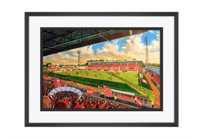 County Ground Stadium Fine Art Print - Swindon Town FC